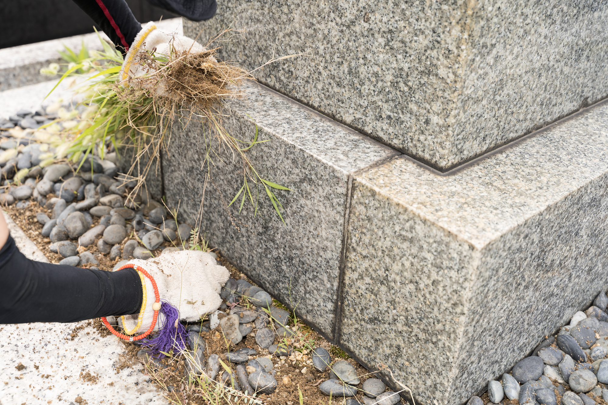 お庭や墓石までカバーする幅広い対応力の写真